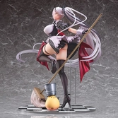 Azur lane statuette pvc 1/7 thüringen: tidying in the moonlight 27 cm