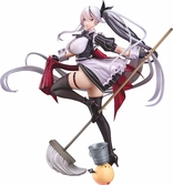 Azur lane statuette pvc 1/7 thüringen: tidying in the moonlight 27 cm