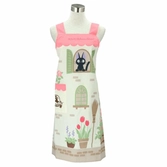 Kiki la petite sorciere - jiji à la fenêtre - tablier 85x100cm