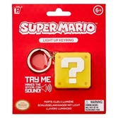 Porte-Clés Sonore Et Lumineux : Super Mario - Block Question
