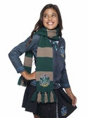 Harry potter - cravate tricotée serpentard - accessoire