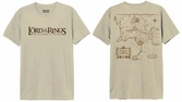Le seigneur des anneaux - gondor map - t-shirt homme (l)