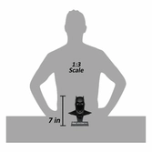 Batman dc direct mini réplique 1/3 masque de batman (justice league tactical suit) 19 cm