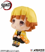 Demon slayer kimetsu no yaiba statuette pvc look up zenitsu agatsuma 11 cm