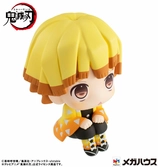 Demon slayer kimetsu no yaiba statuette pvc look up zenitsu agatsuma 11 cm