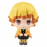 Demon slayer kimetsu no yaiba statuette pvc look up zenitsu agatsuma 11 cm