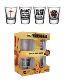 The walking dead - shot glass - symbols