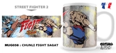Street fighter - mug - chunli fight sagat