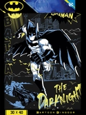 Batman - the dark knight - golden poster 30x40cm