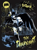 Batman - the dark knight - golden poster 30x40cm