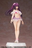 Fate/grand order statuette pvc 1/8 summer queens ruler/scáthach-skadi 22 cm