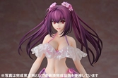 Fate/grand order statuette pvc 1/8 summer queens ruler/scáthach-skadi 22 cm