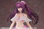 Fate/grand order statuette pvc 1/8 summer queens ruler/scáthach-skadi 22 cm