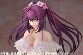 Fate/grand order statuette pvc 1/8 summer queens ruler/scáthach-skadi 22 cm