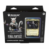 Magic the gathering final fantasy présentoir decks commander (4) anglais