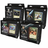 Magic the gathering final fantasy présentoir decks commander (4) anglais