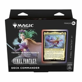 Magic the gathering final fantasy présentoir decks commander (4) francais