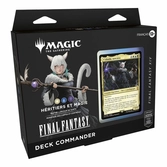 Magic the gathering final fantasy présentoir decks commander (4) francais