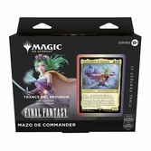 Magic the gathering final fantasy présentoir decks commander (4) espagnol
