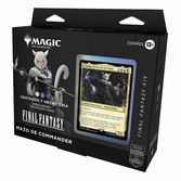 Magic the gathering final fantasy présentoir decks commander (4) espagnol
