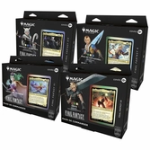 Magic the gathering final fantasy présentoir decks commander (4) espagnol
