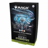 Magic the gathering edge of eternities présentoir decks commander (4) anglais