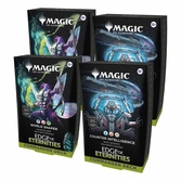 Magic the gathering edge of eternities présentoir decks commander (4) anglais