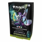 Magic the gathering aux portes des Éternités présentoir decks commander (4) francais