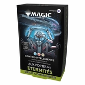 Magic the gathering aux portes des Éternités présentoir decks commander (4) francais
