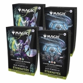 Magic the gathering aux portes des Éternités présentoir decks commander (4) francais
