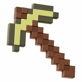 Minecraft réplique roleplay pioche en or