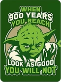 STAR WARS - Magnet Metal 6.5 X 9 - Yoda