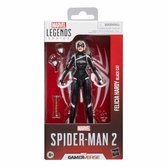 Felicia hardy black cat version figura 15 cm spider-man 2 marvel legends series