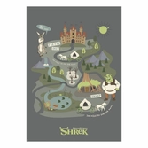Shrek lithographie journey to far far away limited edition 42 x 30 cm