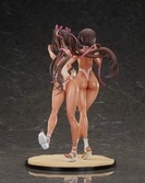 Taimanin rpg set 2 statuette pvc 1/6 adult yukikaze and young yukikaze swimsuits ver. 28 cm