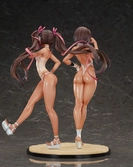 Taimanin rpg set 2 statuette pvc 1/6 adult yukikaze and young yukikaze swimsuits ver. 28 cm