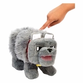 Minecraft, le film peluche sonore dennis le loup 20 cm