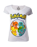 POKEMON - T-Shirt Starting Characters GIRL (S)