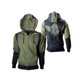 NINTENDO - ZELDA : Green Character Zip Hoodie (XXXL)