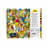 Les simpsons - planificateur hebdomadaire + bloc note