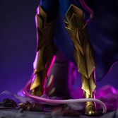 Iron studios - art scale 1/10 - saint seiya - cancer deathmask statue 23cm