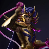 Iron studios - art scale 1/10 - saint seiya - cancer deathmask statue 23cm