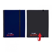 Portfolio Ultra Pro Pro-Binder 4 Pocket Noir/Bleu - 80 Cartes