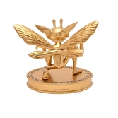 Harry potter - lutin de cornouailles - figurine doré 15cm