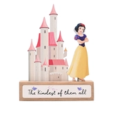 Disney princesses - blanche-neige - mini plaque chateau