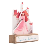 Disney princesses - ariel - mini plaque chateau