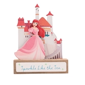 Disney princesses - ariel - mini plaque chateau