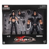 X-force marvel legends pack 2 figurines x-23 & warpath 15 cm