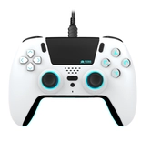 Manette filaire ps5 led - blanche