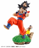 Dragon ball - dracap re birth limit breaking -set 4 statuettes 8.5cm